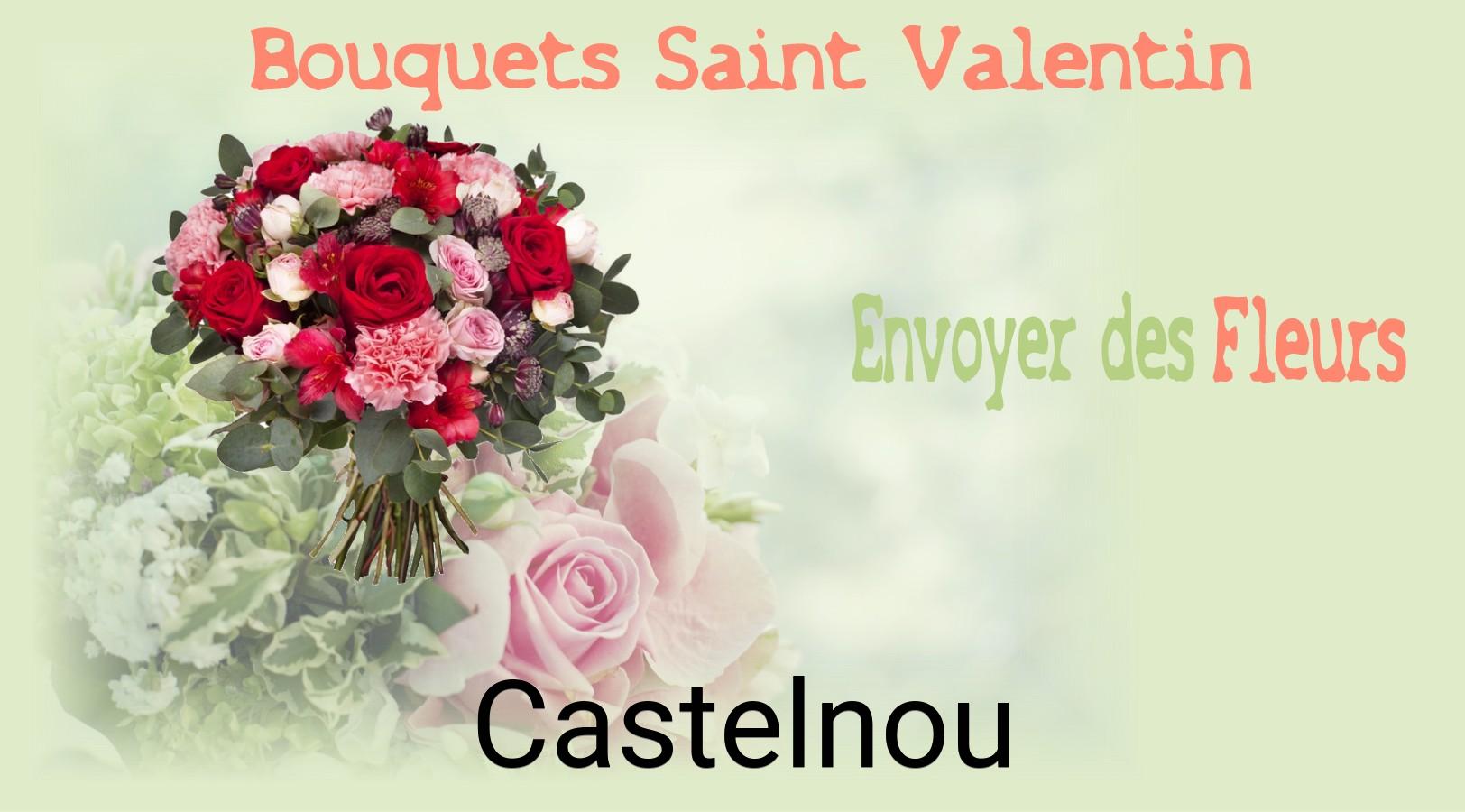Roses de Saint-Valentin livrées à Castelnou